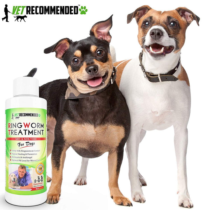 Ringworm Treatment for Dogs - 4oz Concentrate Makes Two 16oz Bottles