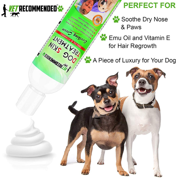 Dog Dry Skin Treatment - Helps Dog Hair Loss Regrowth & Dry Skin -8oz/240ml