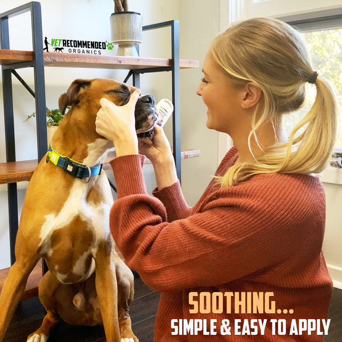 Organic Vegan Wrinkle Cream for Bulldogs - Pugs, Frenchies  - 2oz/59ml