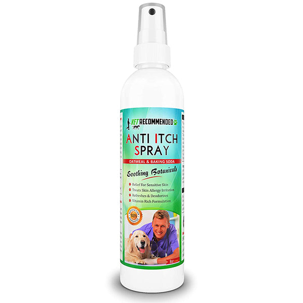 Anti-Itch Oatmeal & Baking Soda Spray - Calming of Skin for Insect Bites & Itchiness - 8oz/240ml